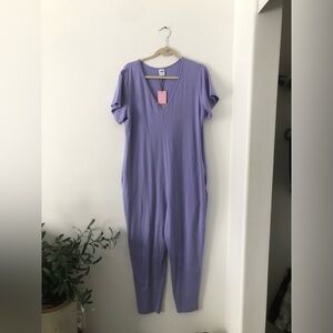 BNWT‎ Smash + Tess Sunday Romper in Pansy | Size L